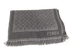 FENDI FENDI Wool Muffler Black Muffler