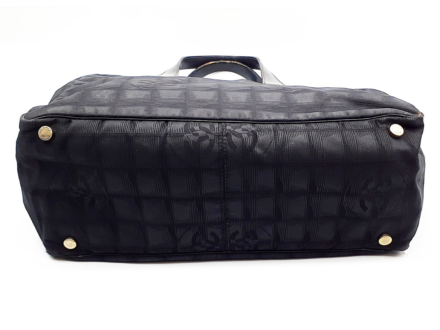 CHANEL New Travel Line All Sealed Black 3-Piece Set Tote Bag