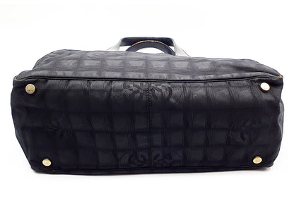 CHANEL New Travel Line All Sealed Black 3-Piece Set Tote Bag