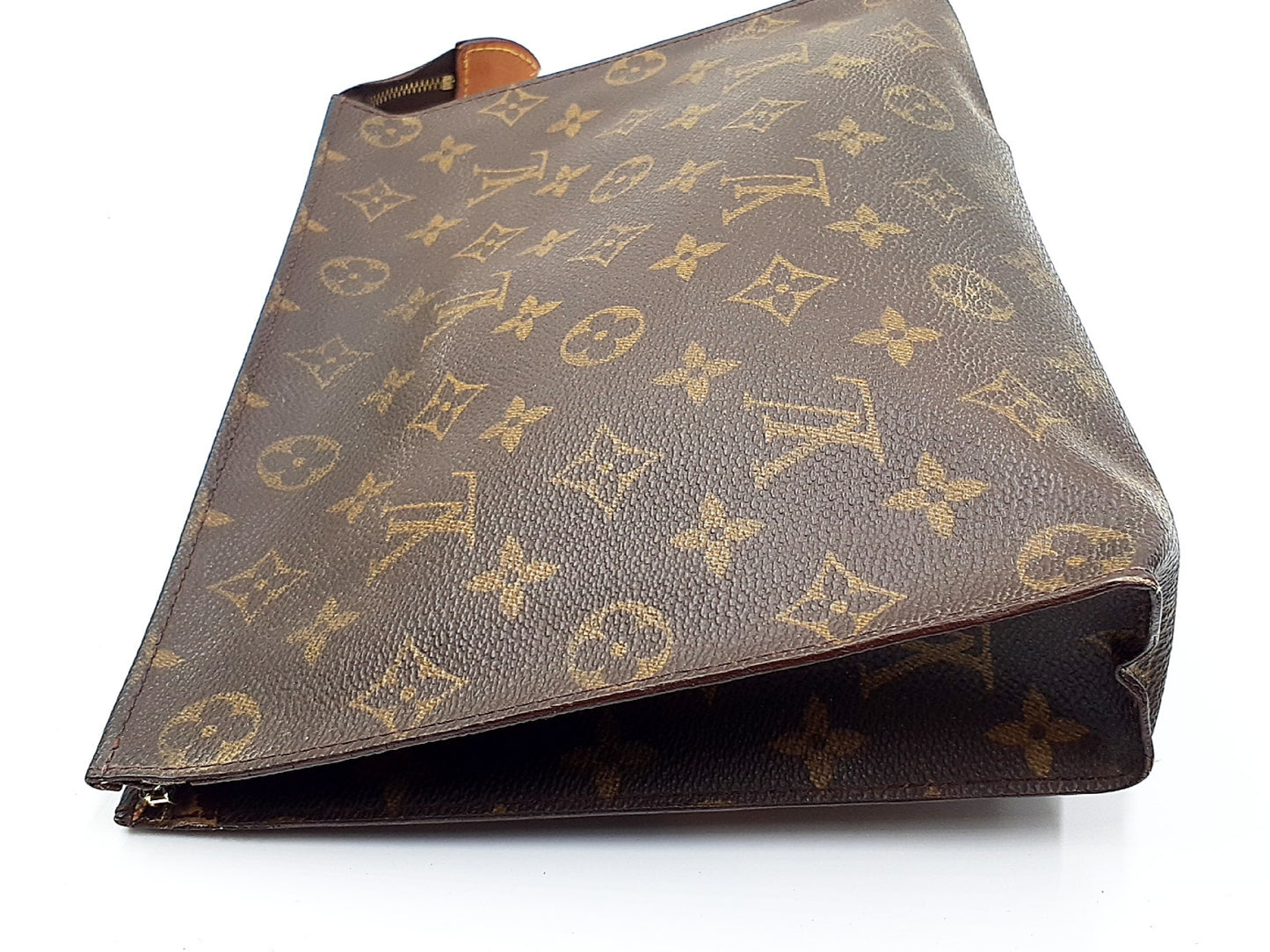 LOUIS VUITTON 4-Piece Set Monogram Pochette Homme Posh Toilette 26 Second Bag