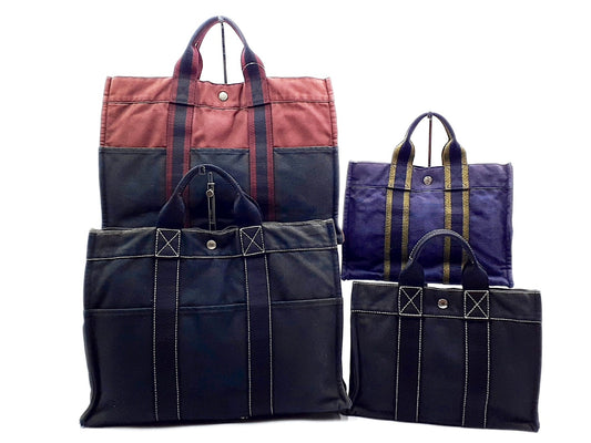 HERMES 4-Piece Set Deauville PM Deauville MM Fool-to-PM Fool-to-MM Handbag