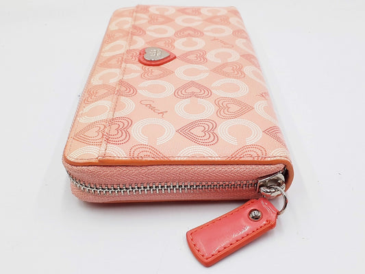 COACH 5-Piece Set Signature Leather Long Wallet Wallet Wallet