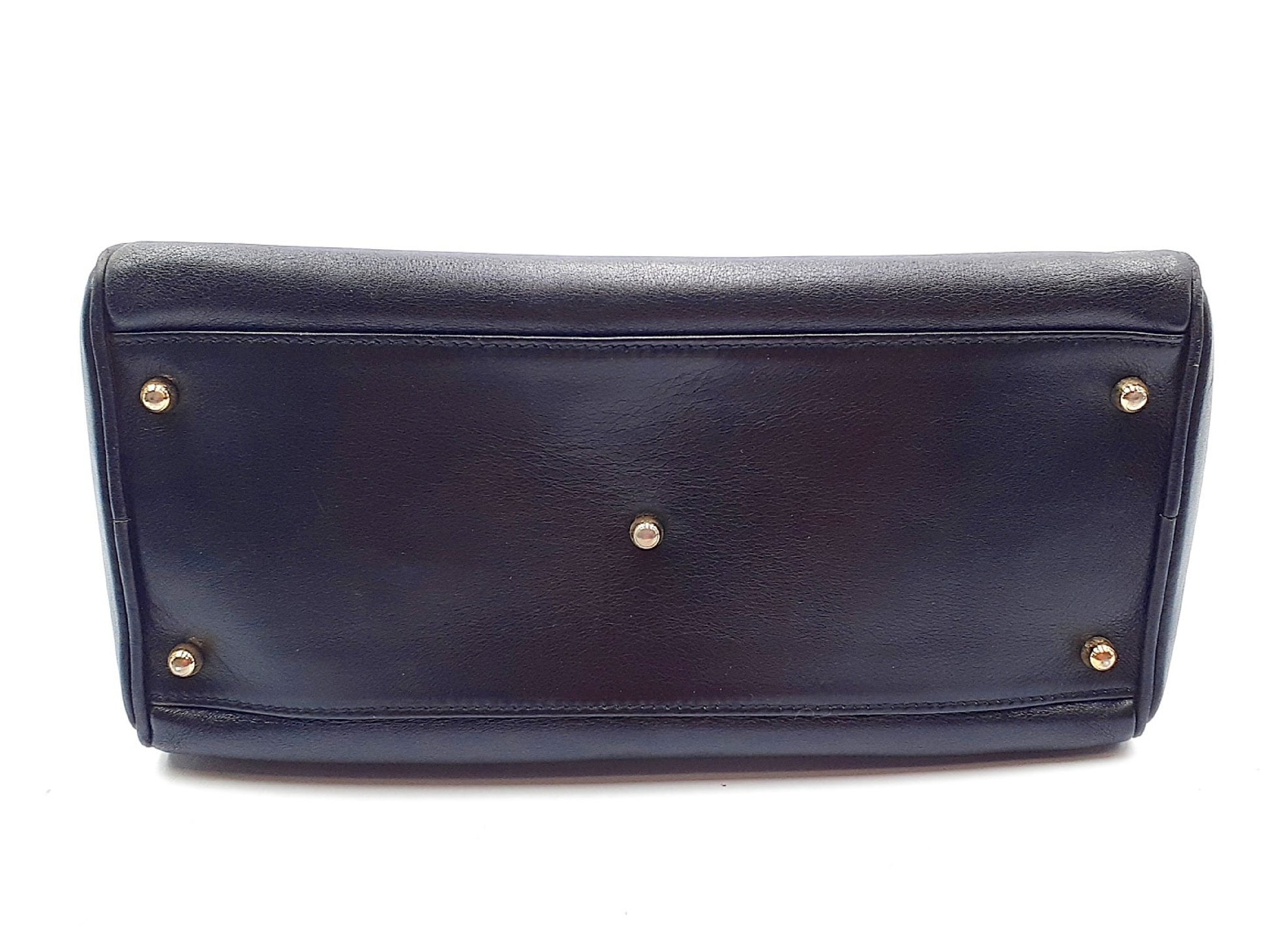 GUCCI Bamboo Leather Hand Gold Hardware 000.122 Handbag