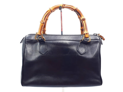 GUCCI Bamboo Leather Hand Gold Hardware 000.122 Handbag