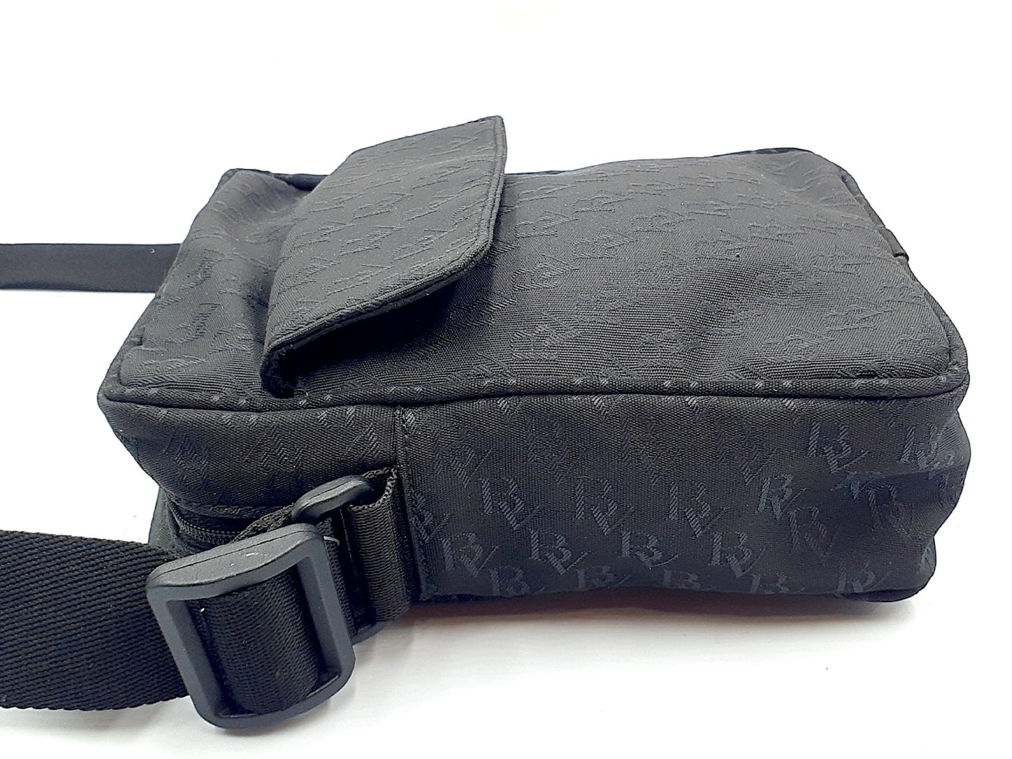 BOTTEGA VENETA Logo Black Shoulder Bag