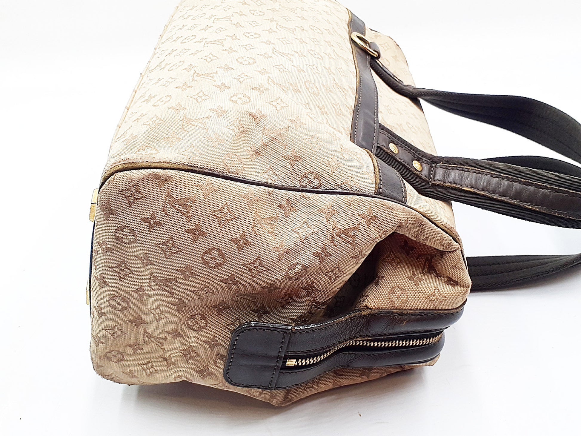 LOUIS VUITTON Monogram Mini Run Josephine Handbag