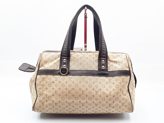 LOUIS VUITTON Monogram Mini Run Josephine Handbag