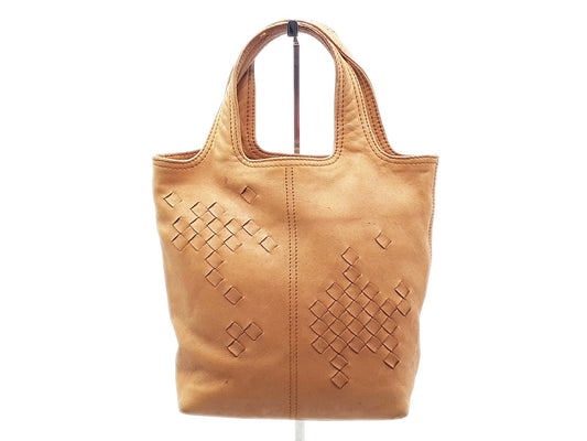 BOTTEGA VENETA Intrecciato Leather Handbag