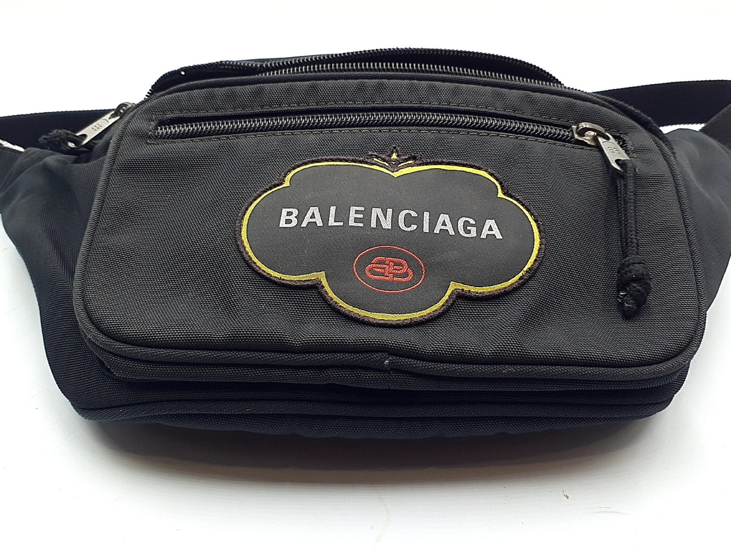 BALENCIAGA Explorer Black Body Bag 482389 Waist Bag