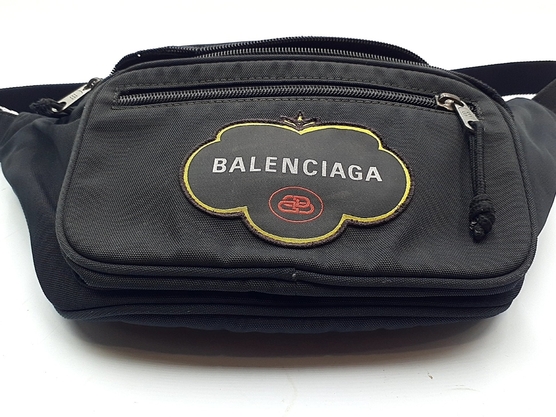 BALENCIAGA Explorer Black Body Bag 482389 Waist Bag