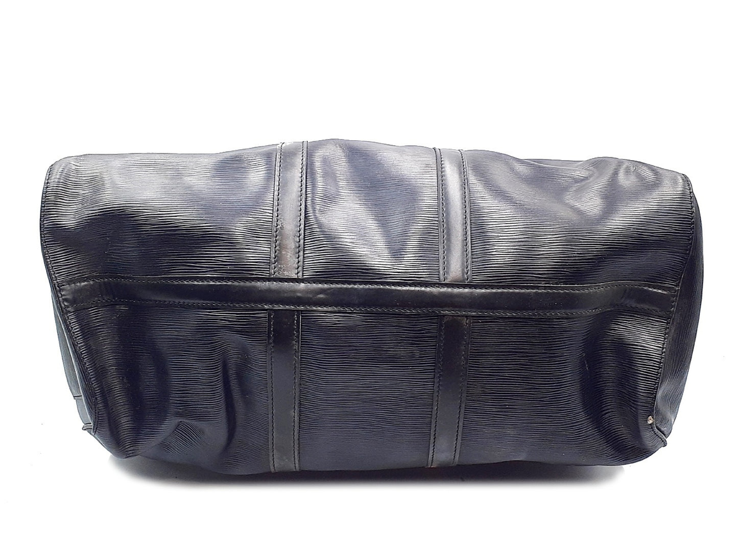 LOUIS VUITTON Epi Black Keypol 50 Boston Bag