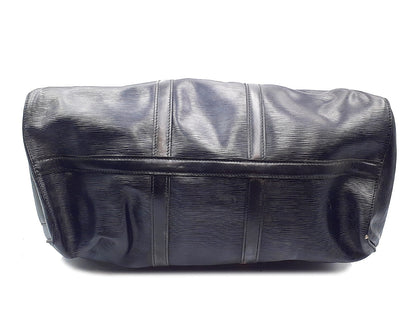LOUIS VUITTON Epi Black Keypol 50 Boston Bag
