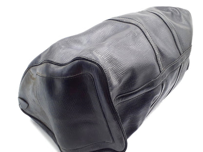 LOUIS VUITTON Epi Black Keypol 50 Boston Bag