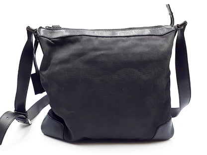 GUCCI Leather Shoulder Black Silver Fittings 148476 Shoulder Bag