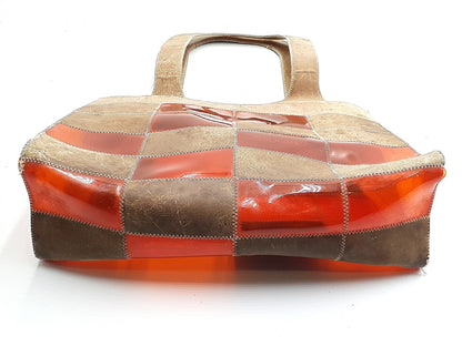 CHANEL Chocolate Bar Vinyl 5th Series Tote Bag