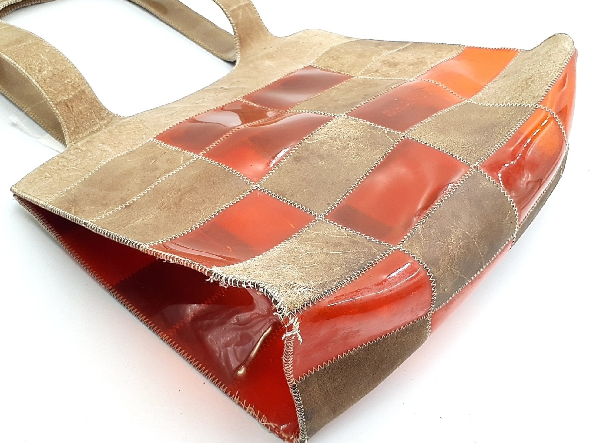 CHANEL Chocolate Bar Vinyl 5th Series Tote Bag