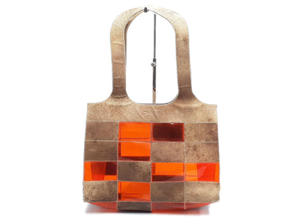 CHANEL Chocolate Bar Vinyl 5th Series Tote Bag