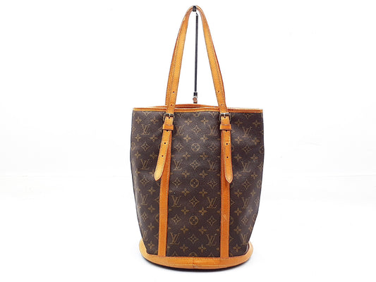 LOUIS VUITTON Monogram Bucket GM Tote Bag