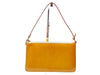LOUIS VUITTON Verni Lexington Yellow Pouch