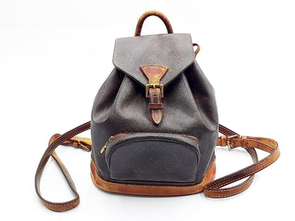 LOUIS VUITTON Monogram Mini Monsuri Rucksack