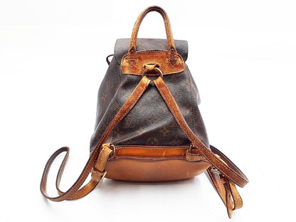 LOUIS VUITTON Monogram Mini Monsuri Rucksack