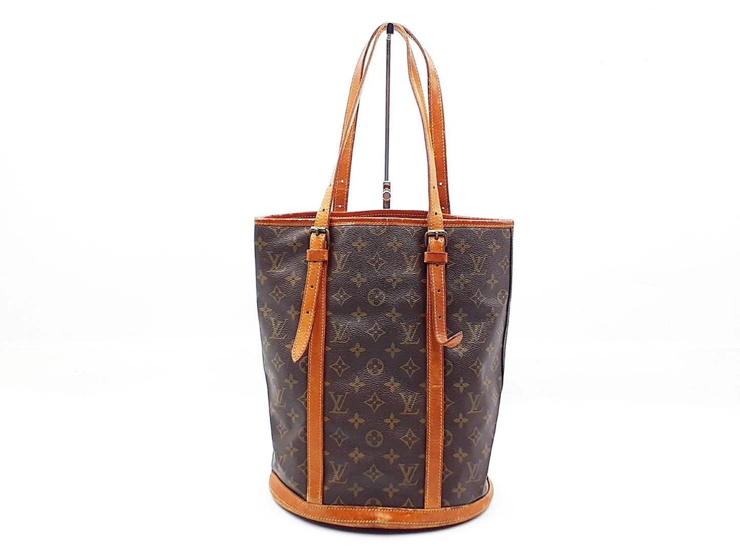 LOUIS VUITTON Monogram Bucket GM Tote Bag