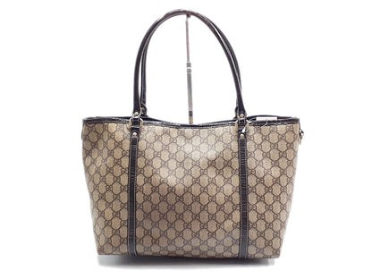 GUCCI GG Supreme Leather Tote 197953 Tote Bag