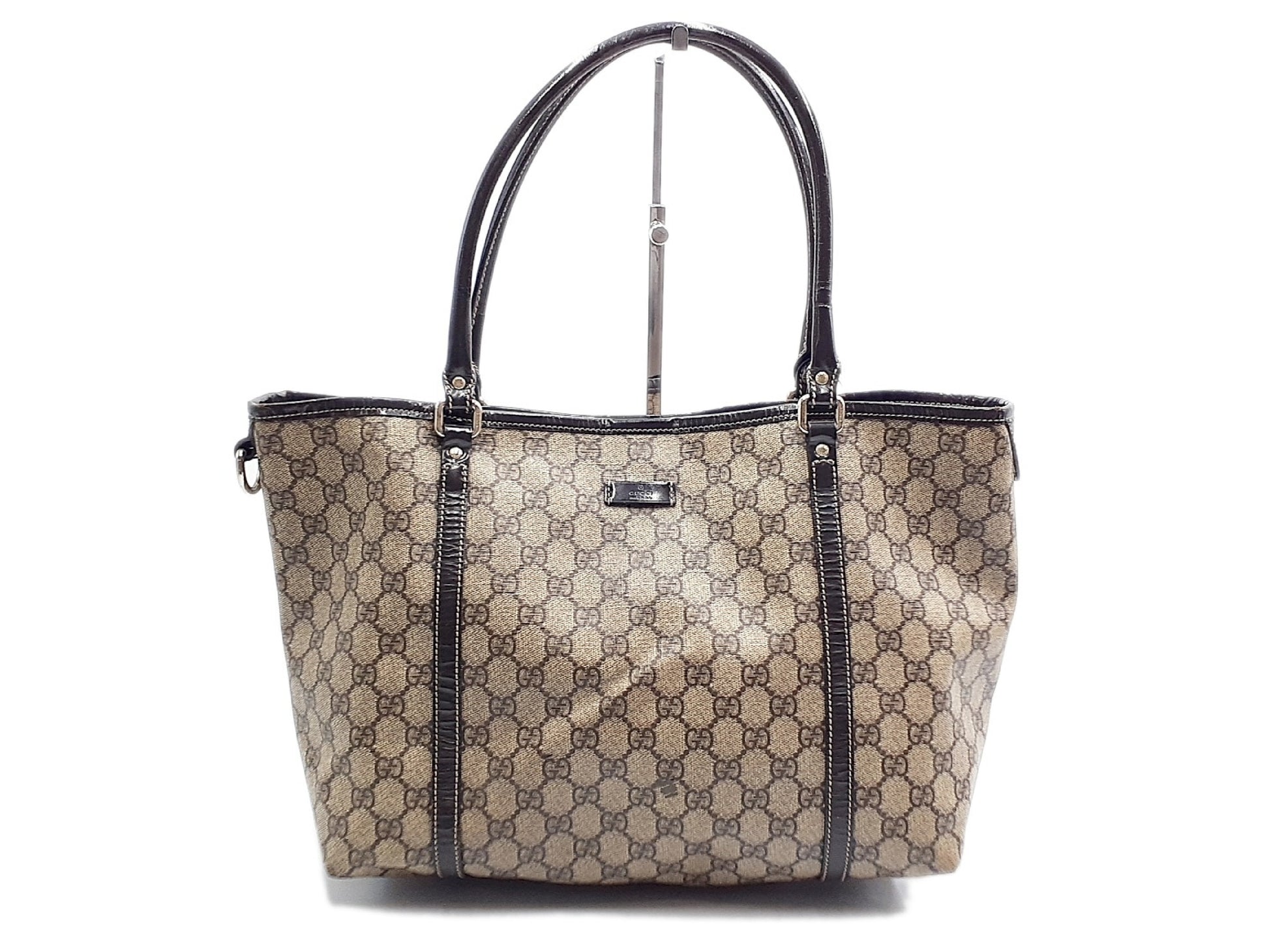 GUCCI GG Supreme Leather Tote 197953 Tote Bag