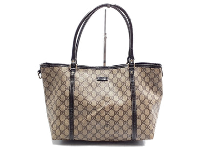 GUCCI GG Supreme Leather Tote 197953 Tote Bag