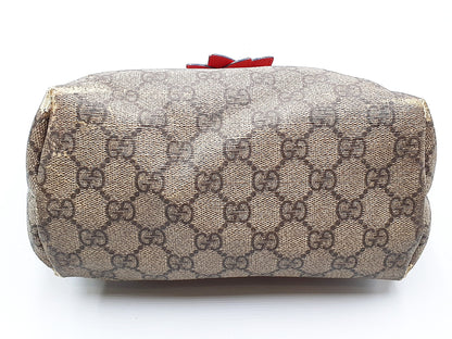 GUCCI 3-Piece Set GG Crystal GG Supreme GG Canvas Leather Bag Tote Bag