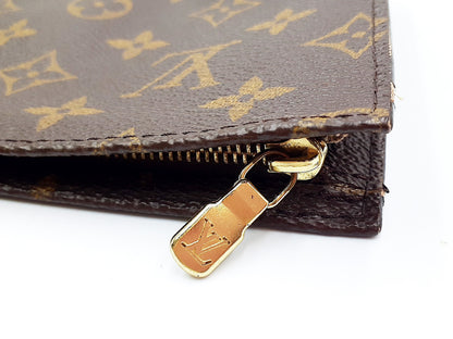 LOUIS VUITTON 4-Piece Set Monogram Bucket Pouch Pouch