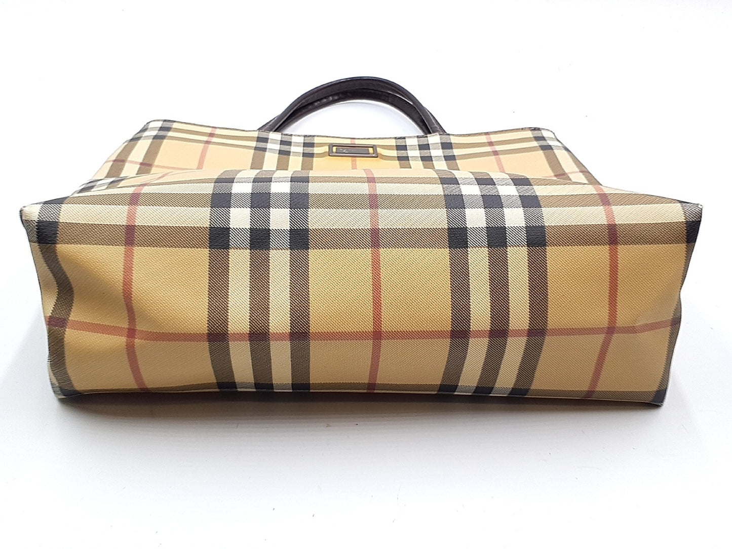 BURBERRY Novacheck Leather Bag Set of 4 Tote Bags