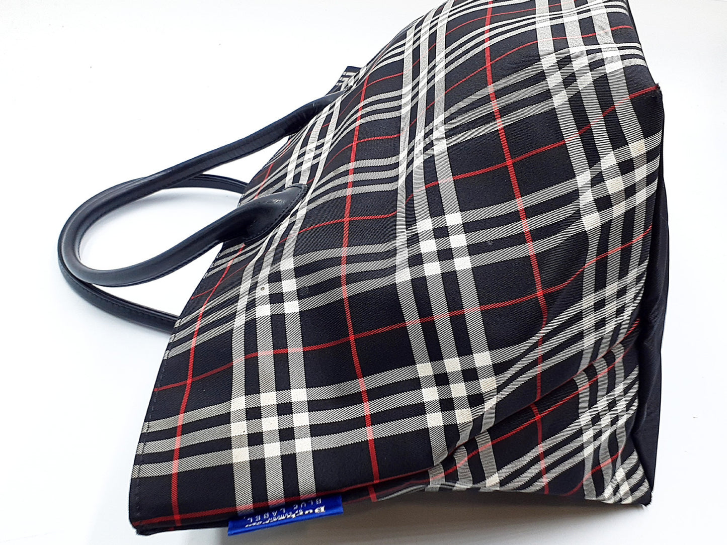 BURBERRY Novacheck Leather Bag Set of 4 Tote Bags