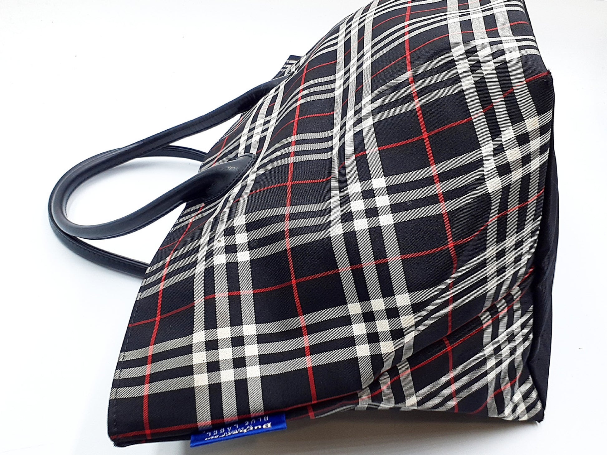 BURBERRY Novacheck Leather Bag Set of 4 Tote Bags