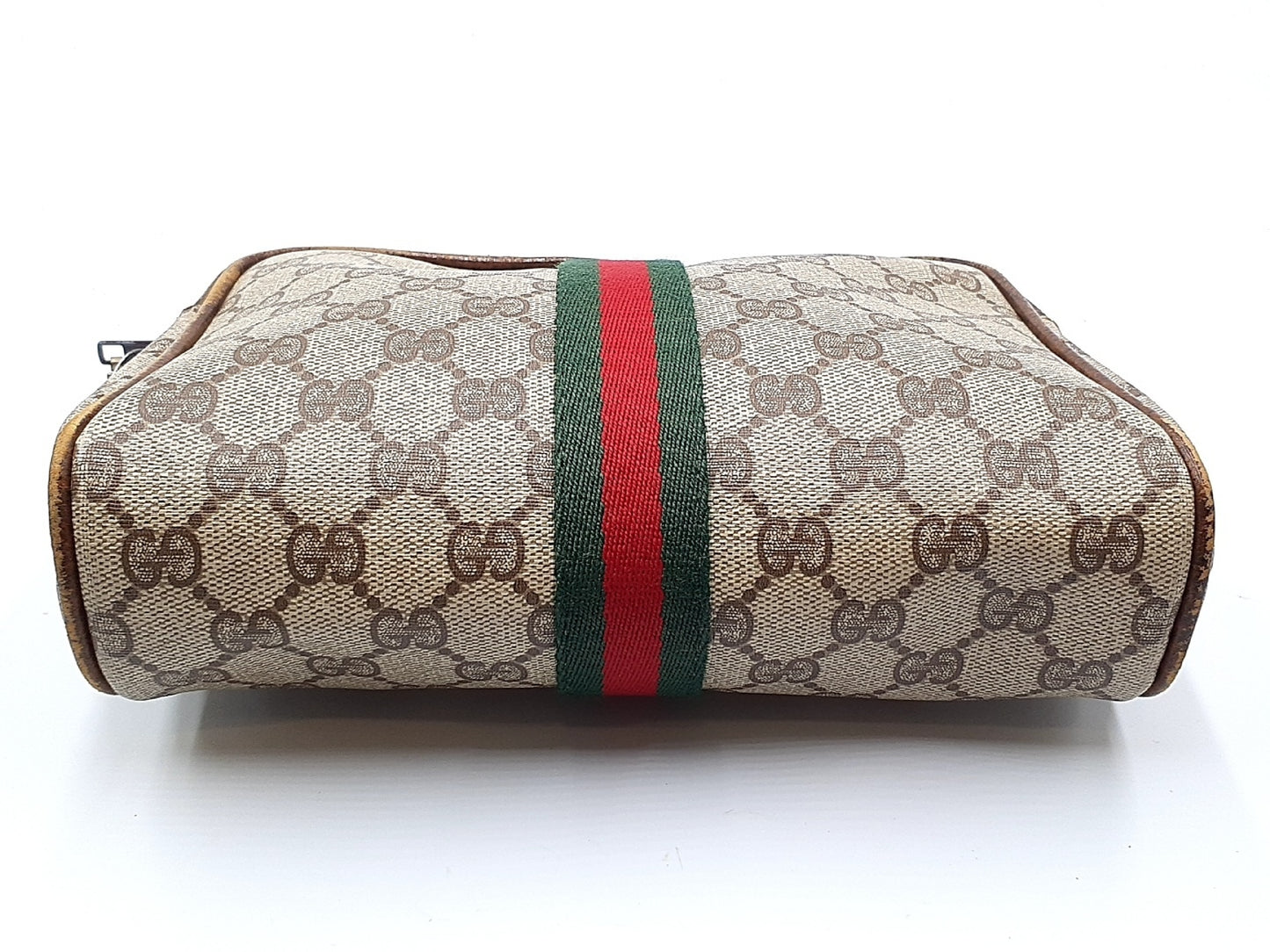 GUCCI 4-Piece Set GG Supreme Sherry Line Leather Second Bag Second Bag