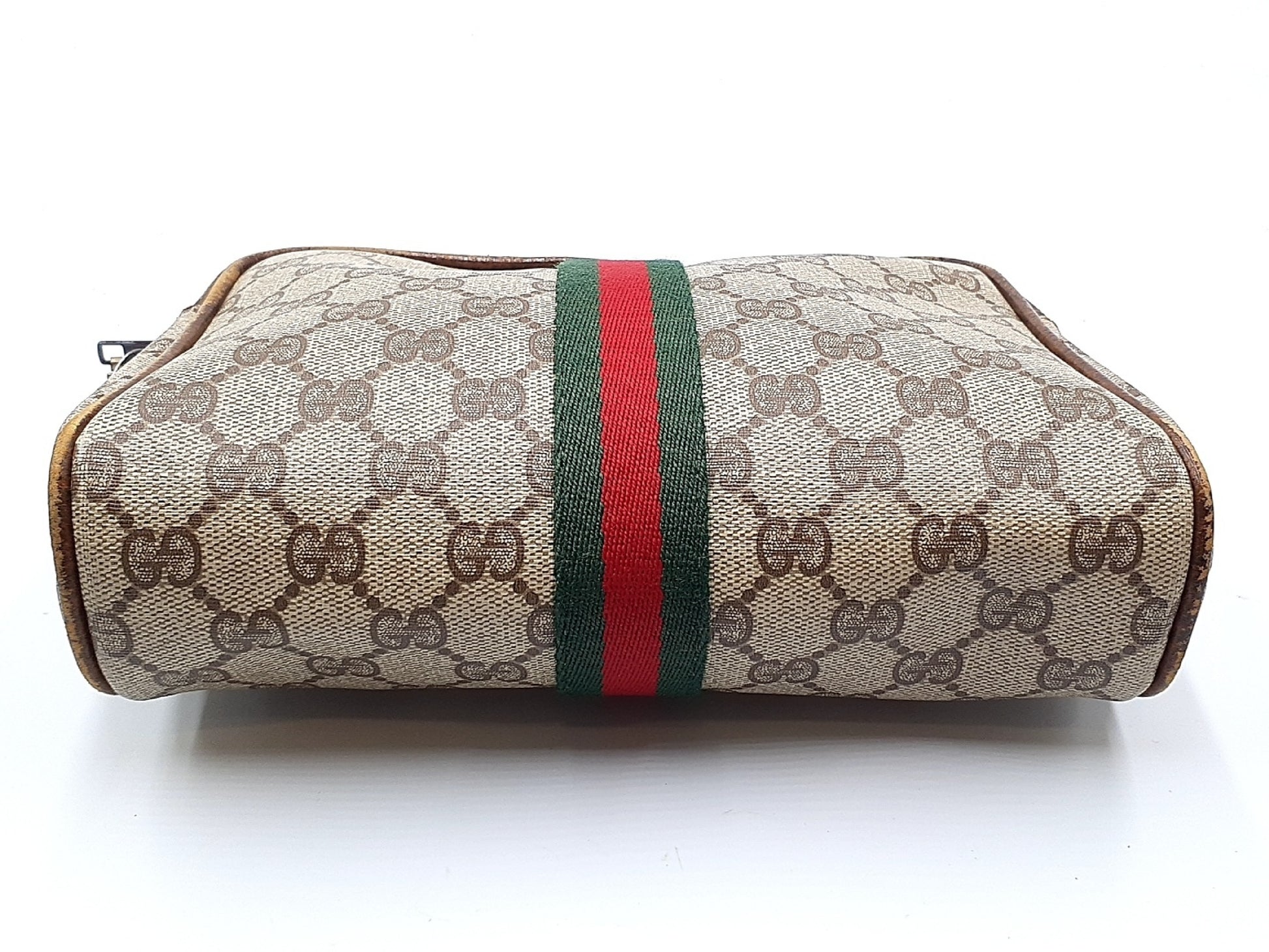 GUCCI 4-Piece Set GG Supreme Sherry Line Leather Second Bag Second Bag