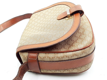 CELINE 3-Piece Macadam Leather Vintage Shoulder Bag