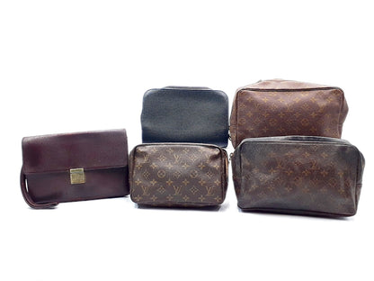 LOUIS VUITTON 5-Piece Set Monogram Truth Toilette 28 Truth Toilette 23 Taiga Baikal Selenga Second Bag