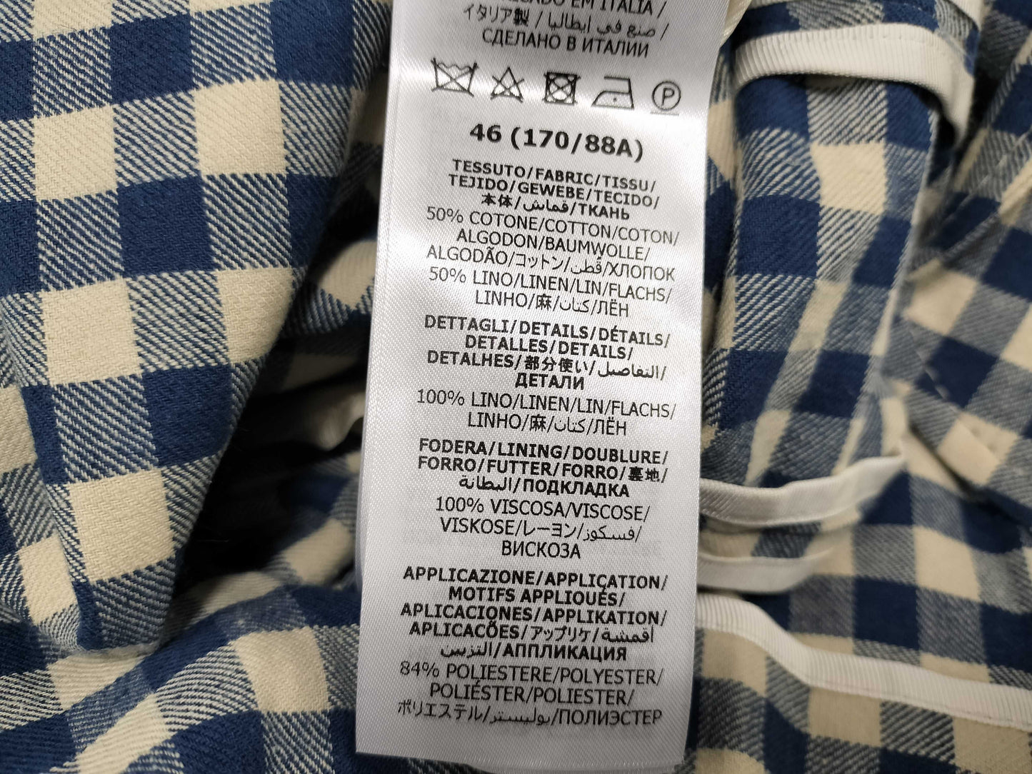 GUCCI Gucci Check Jacket Jacket