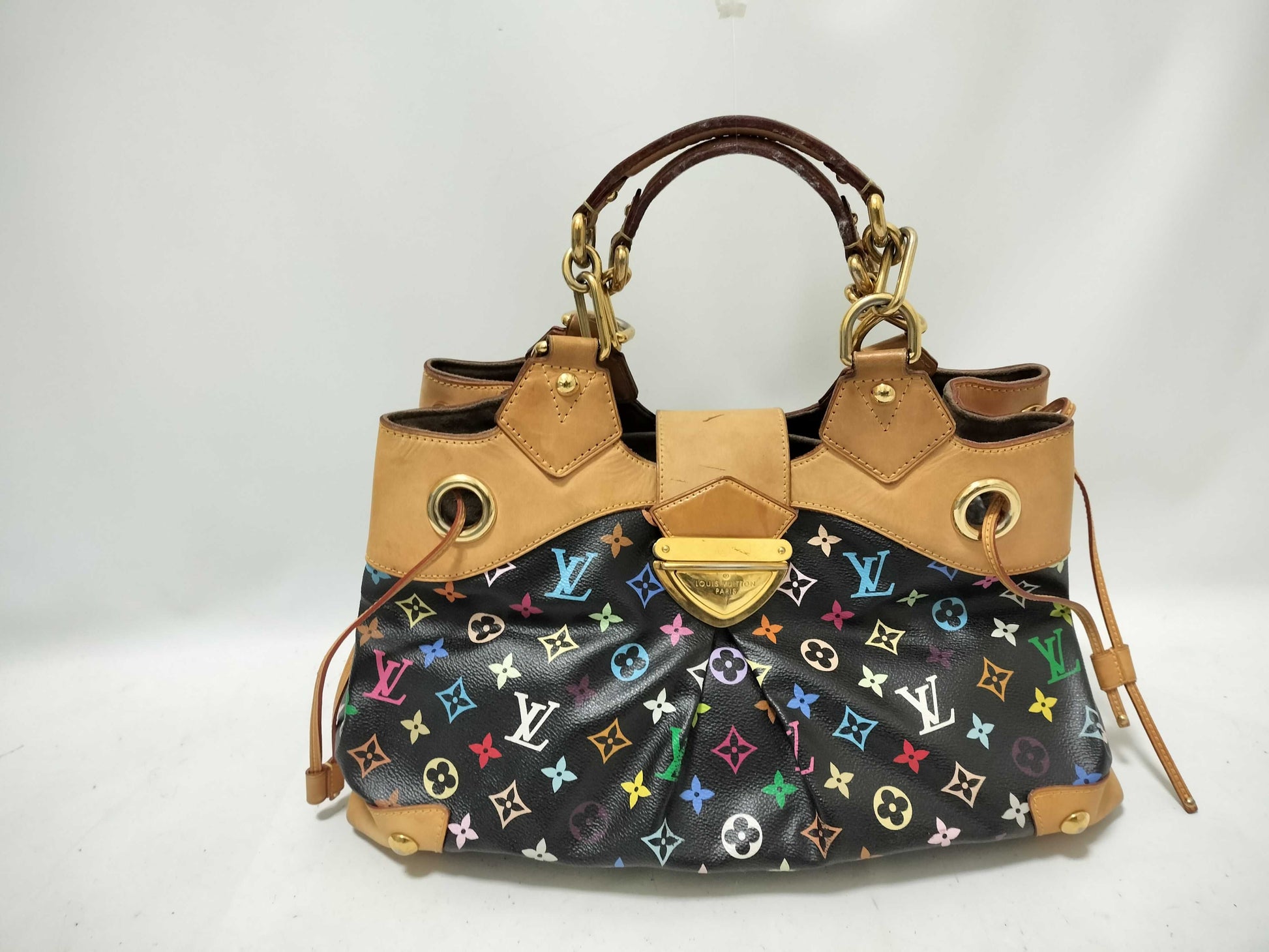 LOUIS VUITTON Monogram Multicolor Vuitton Monogram Multicolor Chain Tote Bag