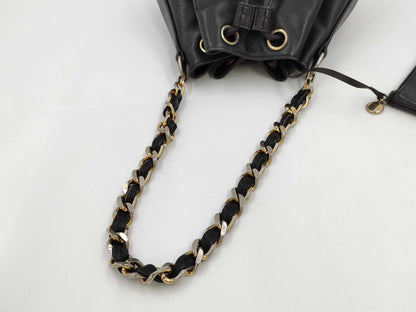 CHANEL CHANEL Big Coco Caviar Skin Drawstring Chain Shoulder Bag Shoulder Bag