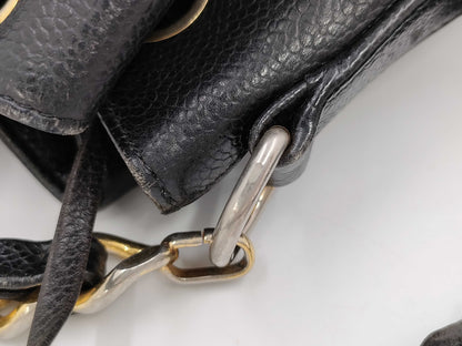 CHANEL CHANEL Big Coco Caviar Skin Drawstring Chain Shoulder Bag Shoulder Bag