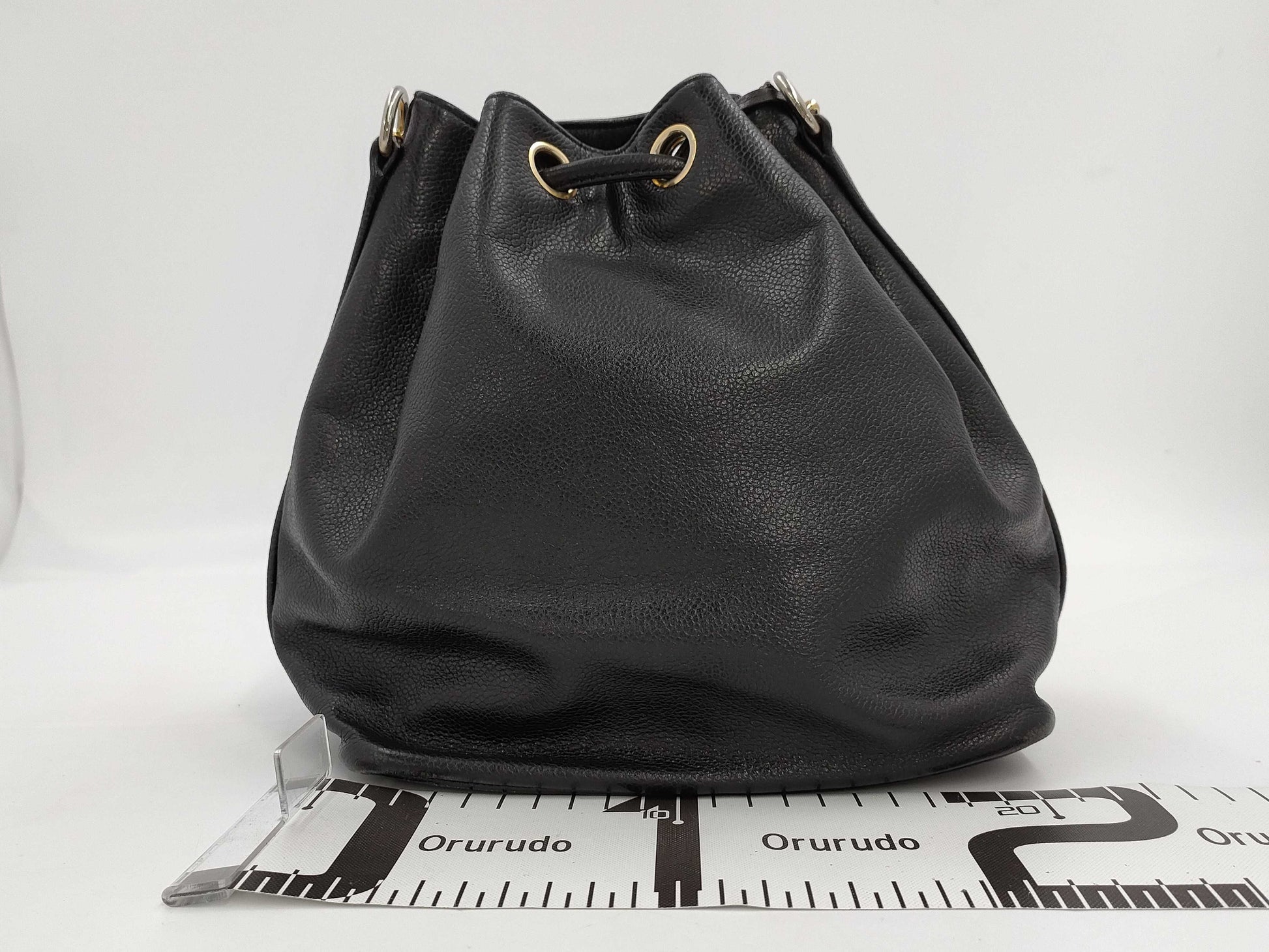 CHANEL CHANEL Big Coco Caviar Skin Drawstring Chain Shoulder Bag Shoulder Bag