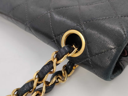 CHANEL chanel w flap w chain matrasse shoulder bag