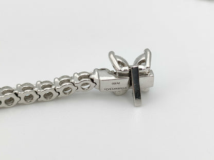 Tiffany&Co. Victoria Grenade Diamond PT950 28.7g Necklace