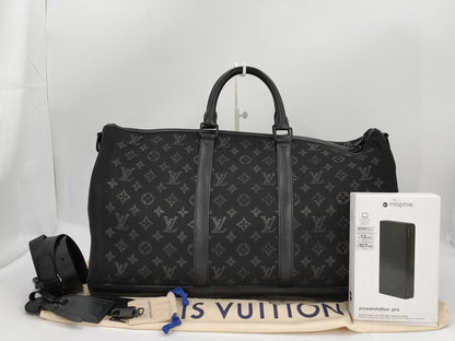 LOUIS VUITTON Vuitton VOUIS VUITTON Monogram Light Up Key Polvangliere 50 Boston Bag