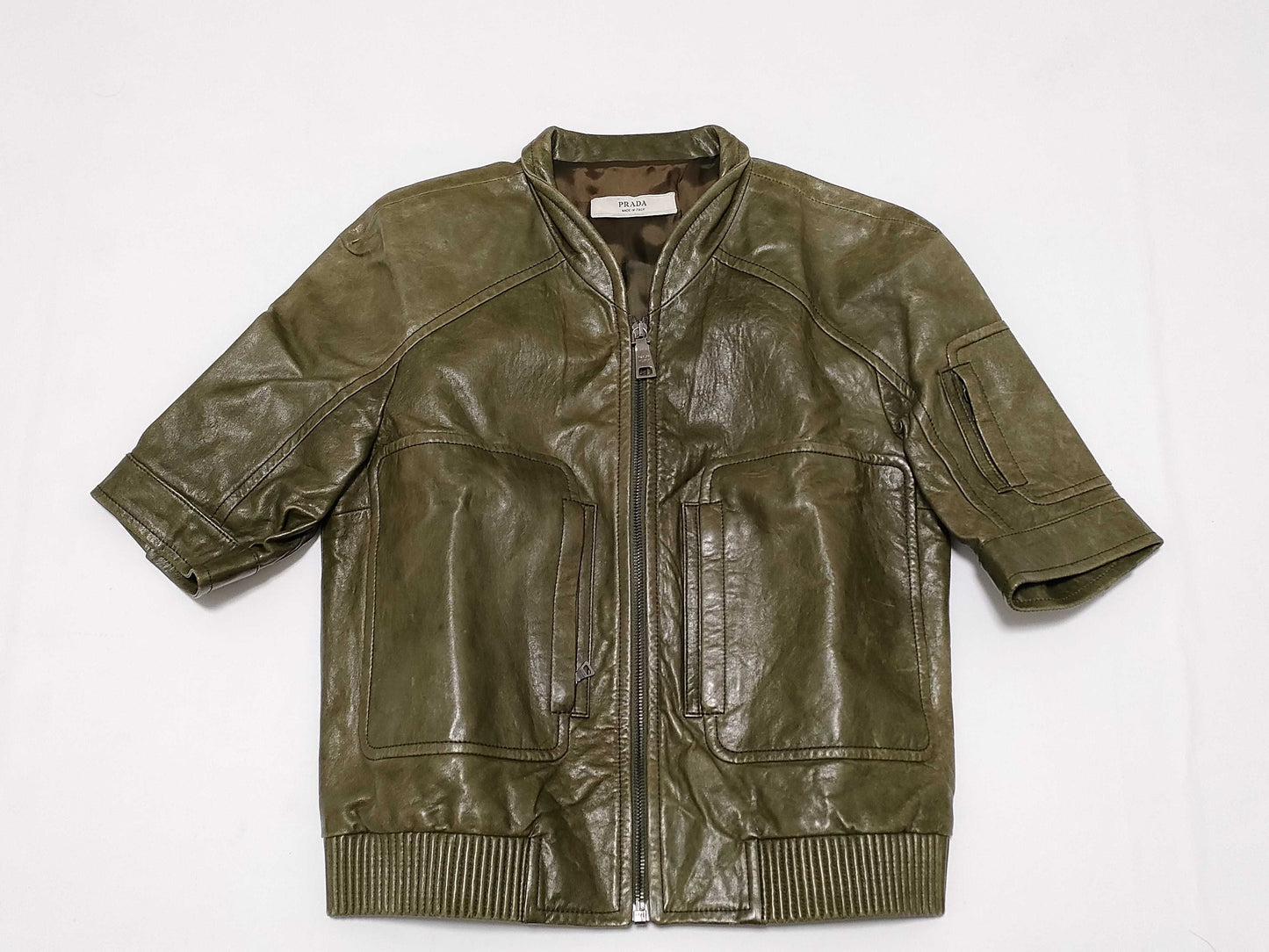 PRADA PRADA Leather Jacket Jacket