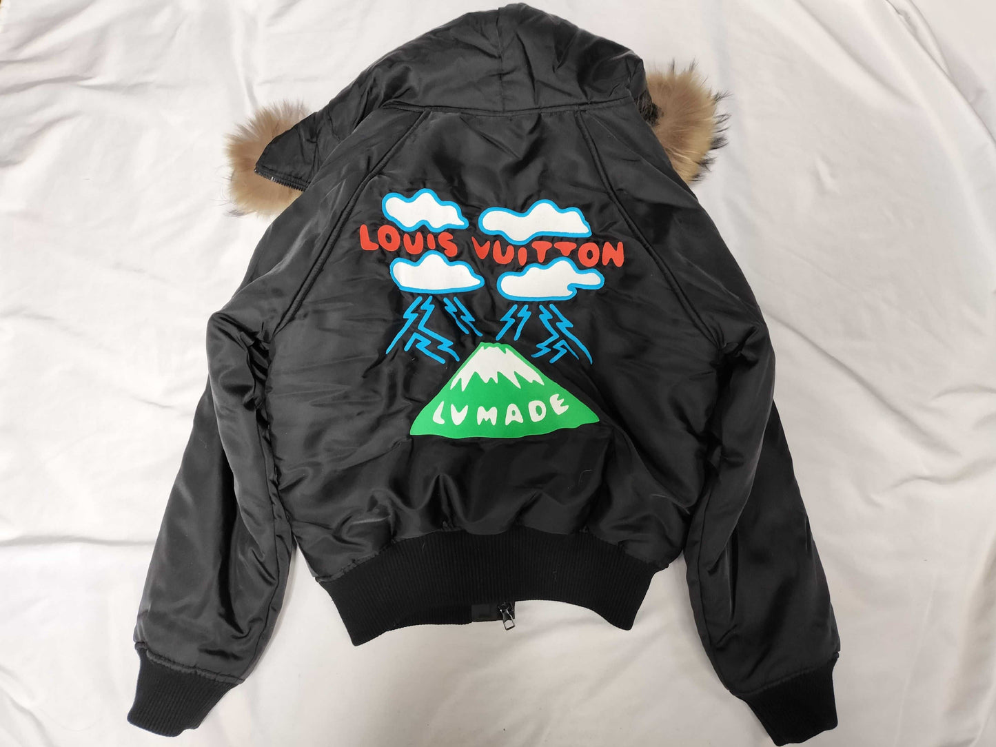 LOUIS VUITTON Vuitton NIGO Fur Bomber Jacket Jacket