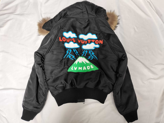 LOUIS VUITTON Vuitton NIGO Fur Bomber Jacket Jacket