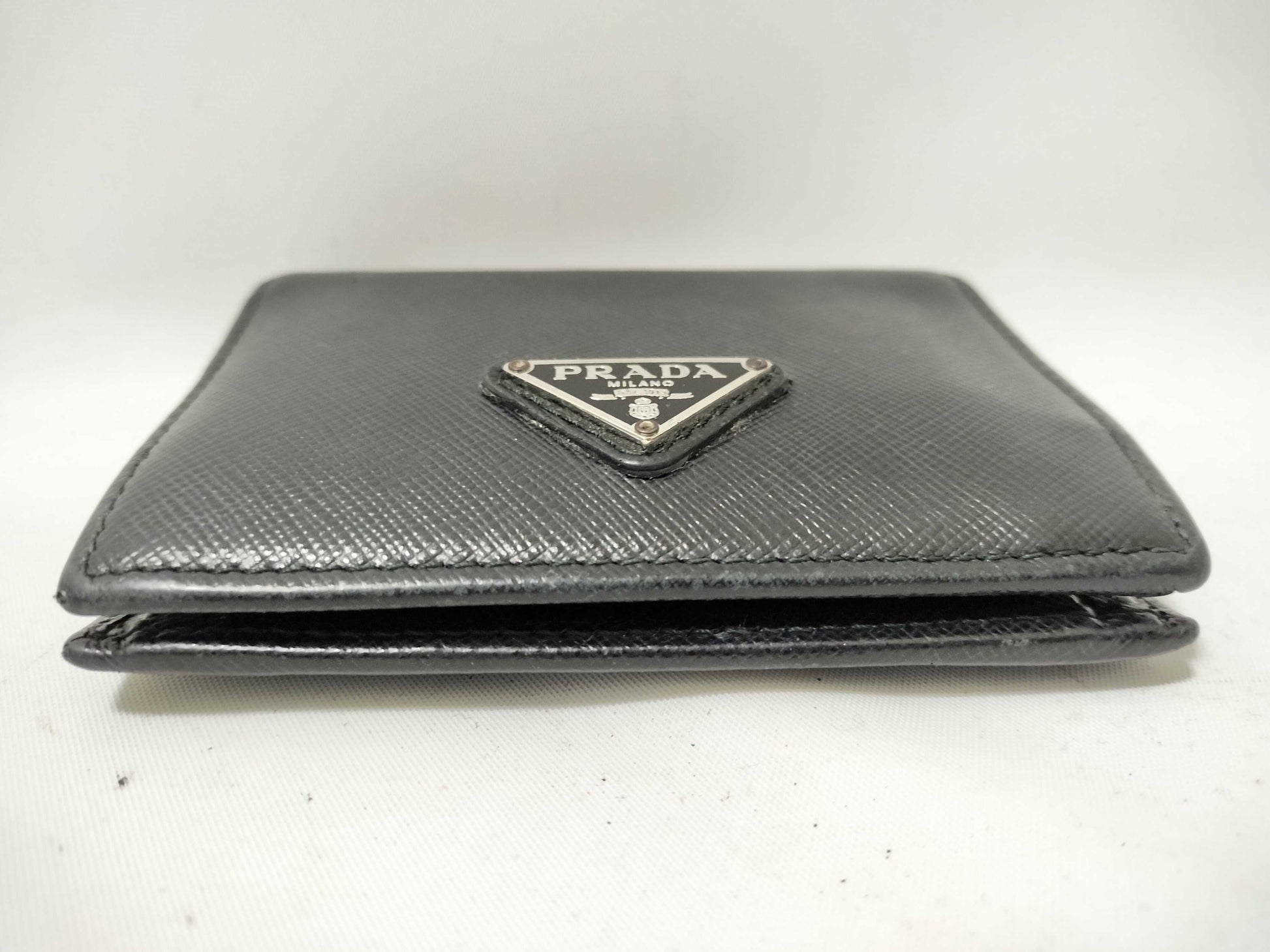 PRADA PRADA Prada Safiano Triangle Logo Purse Purse